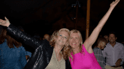 Kim White and Katherine Birch