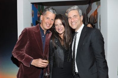L R W Magazine Editor Stefano Tonchi Katherine Ross and Michael Govan